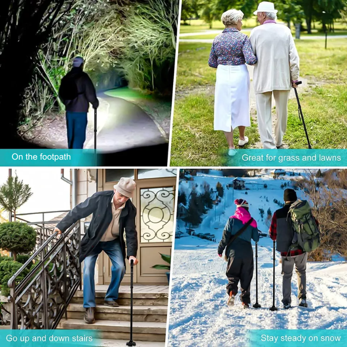 LED SecureStep Cane