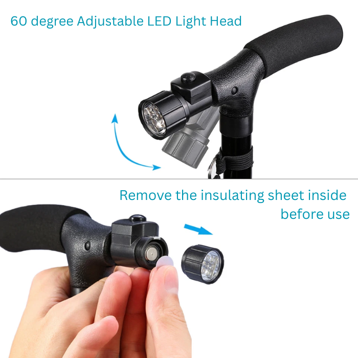 LED SecureStep Cane