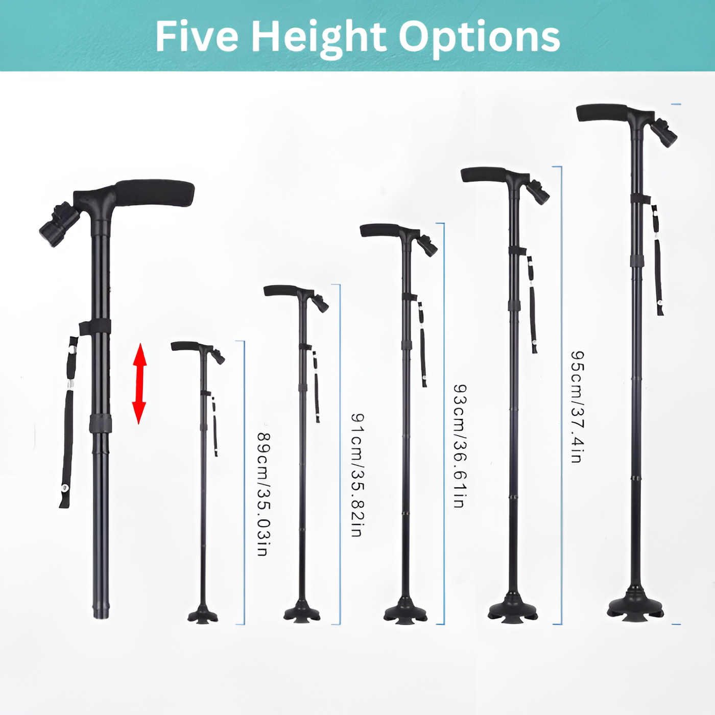 LED SecureStep Cane