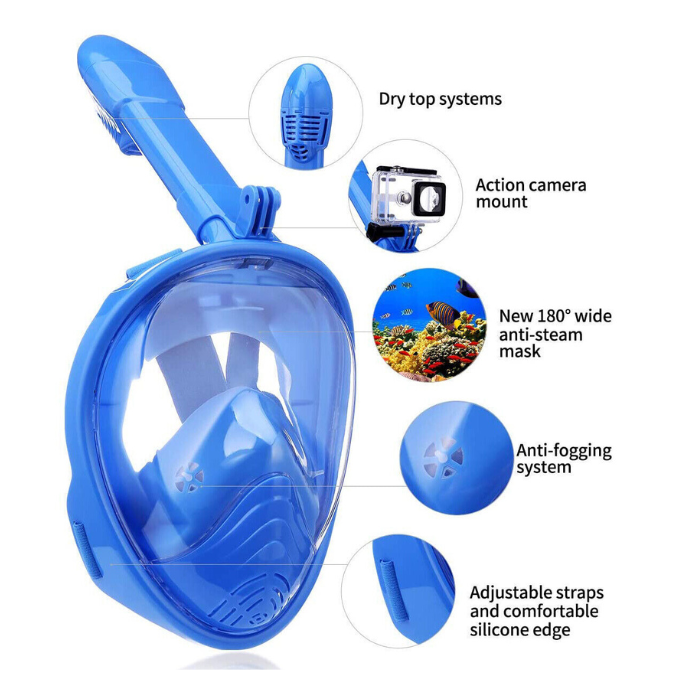 Full Face Kids Snorkel