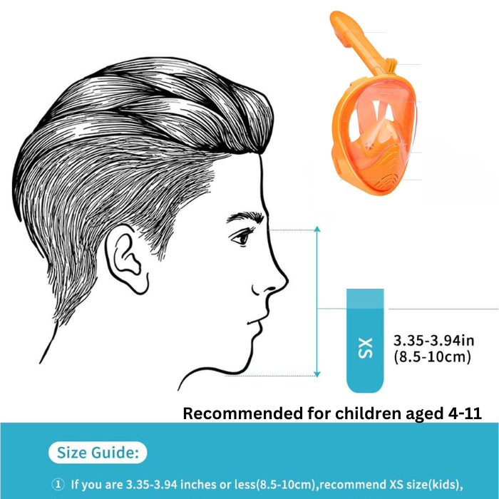 Full Face Kids Snorkel
