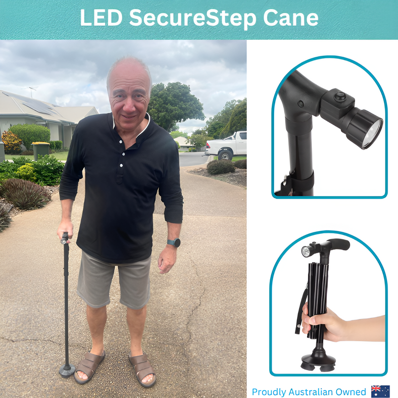 LED SecureStep Cane